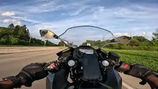 Ninja 500 Wheelie