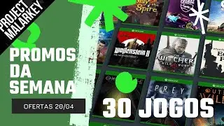 💥30 JOGOS PRA VC COMPRAR | 1000G F&Aacute;CIL DAS PROMO&Ccedil;&Otilde;ES DA SEMANA 🎮 20/04!! SEMANA INSANA