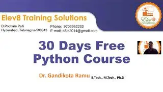 30 Days Free Python Live Course