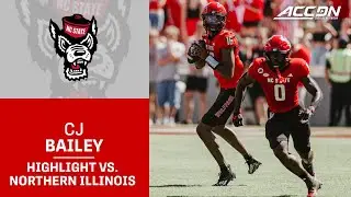 NC State QB CJ Bailey Highlight vs. Northern Illinois