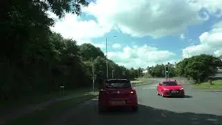 Driving On Bromyard Road A44 & Tudor Way, Worcester, Worcestershire, England 5th June 2024
