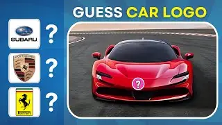 Guess The Car Brand By Car 🚗 | Famous Car Logo Quiz