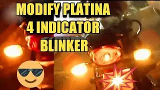 All indicators blink/ bike