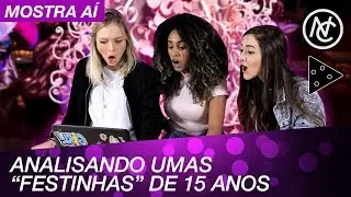 COMENTANDO AS FESTAS DE 15 ANOS DAS FAMOSAS