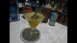 MISSIONARY'S DOWNFALL cocktail