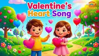 Valentine&rsquo;s Heart Song ❤️ | Valentine&rsquo;s Day Song for Kids | Love & Kindness Nursery Rhyme