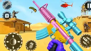 FPS Robot Shooter Strike Anti-Terrorist Shooting🚁🪂 New #2026 Update  Android GamePlay #12