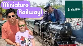 East Herts MINIATURE RAILWAY at VAN HAGE garden centre - November 2025 POV / On Board with E for Eva