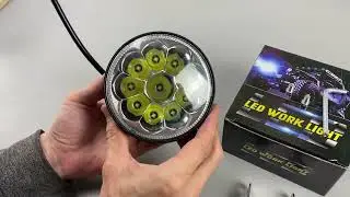 Фара LED кругла - прожектор, 10 led chip, ATP2414