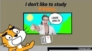saying, I don't like to study meme in scratch.🤣