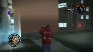 Throwing someone off of my roof (Saints Row 2)