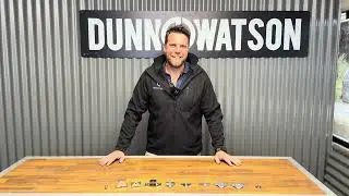 Dunn & Watson Zinc Plated Gas Strut Brackets