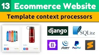 Share data in all template with context processors | Django eCommerce Website | Django Tutorials