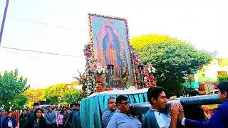 Procesión de la Virgen de Guadalupe. Distrito de JLByR. Arequipa. (1)