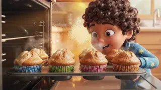 Seven Little Toy Muffins Bake Bake Bake | Nursery Rhymes for Kids & Baby Songs