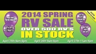 2014 SicardRV Spring Sale Event