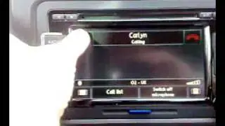 RCD510 working with Fiscon Bluetooth in a VW Golf MK6