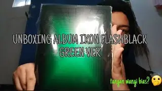 Unboxing Album #2 iKON 아이콘 - 4th MINI ALBUM [FLASHBACK] PHOTOBOOK GREEN VER  #unboxing #album #ikon