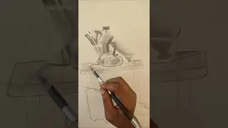 Still-life composition Drawing.