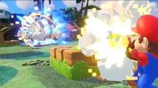 Partie 3, je joue à mario+the lapin crétin kingdom battle 
