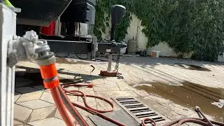 Установка дополнительного бака для чистой воды на прицеп Keystone Bullet 290BHS
