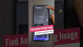 Find any Anime using Image | Get its Name, Episode Number & Time