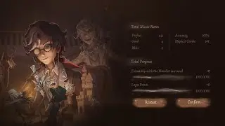 [Identity V NPC Orpheus] - Castle Zinaida's Unfinished Chapter (Hard) Perfect Combo!!!