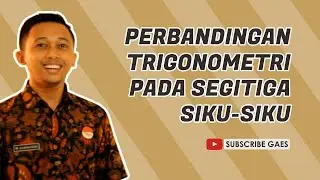 Perbandingan Trigonometri pada Segitiga Siku-Siku #fazanugas
