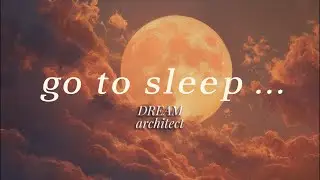 Listen. Sleep. The Moon Keeps Watch 🌔 Dark Screen Night Audio