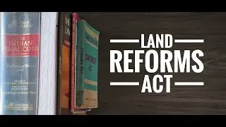 KARNATAKA LAND REFORMS ACT. By Adv. G. Muralidhar Bhat, Karkala (Explained in English)