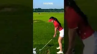 amazing play golf drive asian girl #girl #amazing #amazing