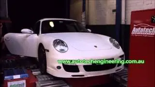 Porsche Turbo power run