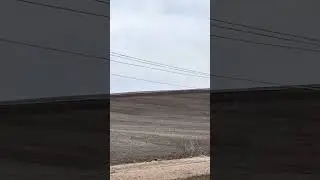 Power lines bouncing in ice storm