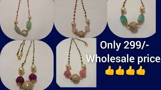 #Handmade beaded collection #wholesale price #only299/_ online number 7815983345