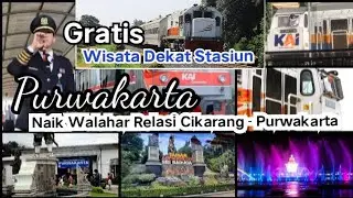 Wisata Gratis Purwakarta Deket Stasiun dan Suasana CFD purwakarta, ternyata gak terawat ...!!