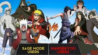 Sage Mode Users vs Mangekyou Users
