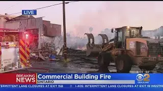 Fire Erupts In Ontario Commercial Building, The 2nd This Week