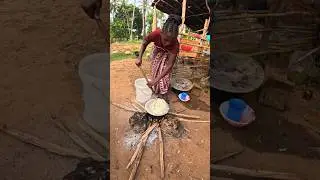 African Village Life #cooking Cornbread on Open Fire 🔥 #shortsfeed #shorts #viralshorts #fypシ゚viral