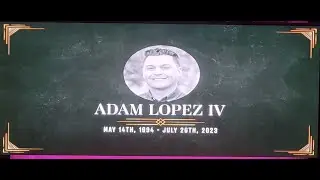 Adam Lopez IV Celebration of Life service. 8/2/2023 Union City Apostolic Church
