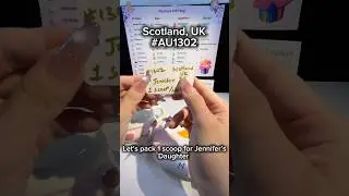 Let&rsquo;s pack 1 scoop for Jennifer, from Scotland, UK!