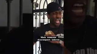 When someone disrespect LeBron #vine #funny #comedy #splack #badge99 #basketball #destorm