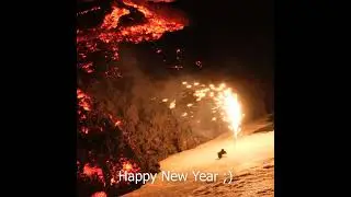 Two Volcanoes Erupting🌋🌋🤩