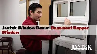 Basement Hopper Window Demonstration