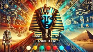 Colors hidden meanings in ancient Egypt #egyptianhistory #ancientegypt #ancienthistory #art
