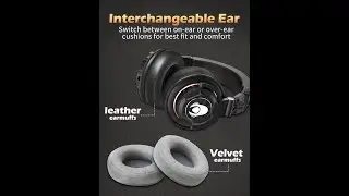 Ti660X Over Ear Studio Headphones, Wired Headsets for Professional Recording, Podcasting, Monitoring
