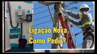 Como Fazer o Pedido Online da Liga&ccedil;&atilde;o Nova na Light