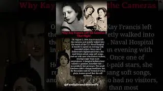 Why Kay Francis Left the Cameras That Night