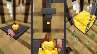 Minecraft Crafting : Gold Block, Golden Apple - Minecraft Animation | Paultm