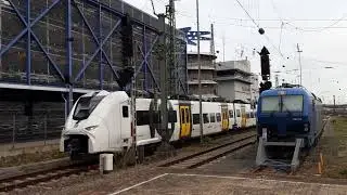 Zugverkehr in Mannheim hbf  (RM) Teil 7