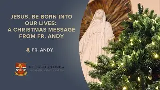 Jesus, Be Born Into Our Lives | A Christmas Message from Fr. Andy